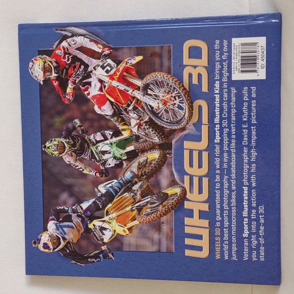 Wheels 3D book Sports Illustrated Kids by Klutho 1 pair of 3D glasses included - Picture 6 of 7